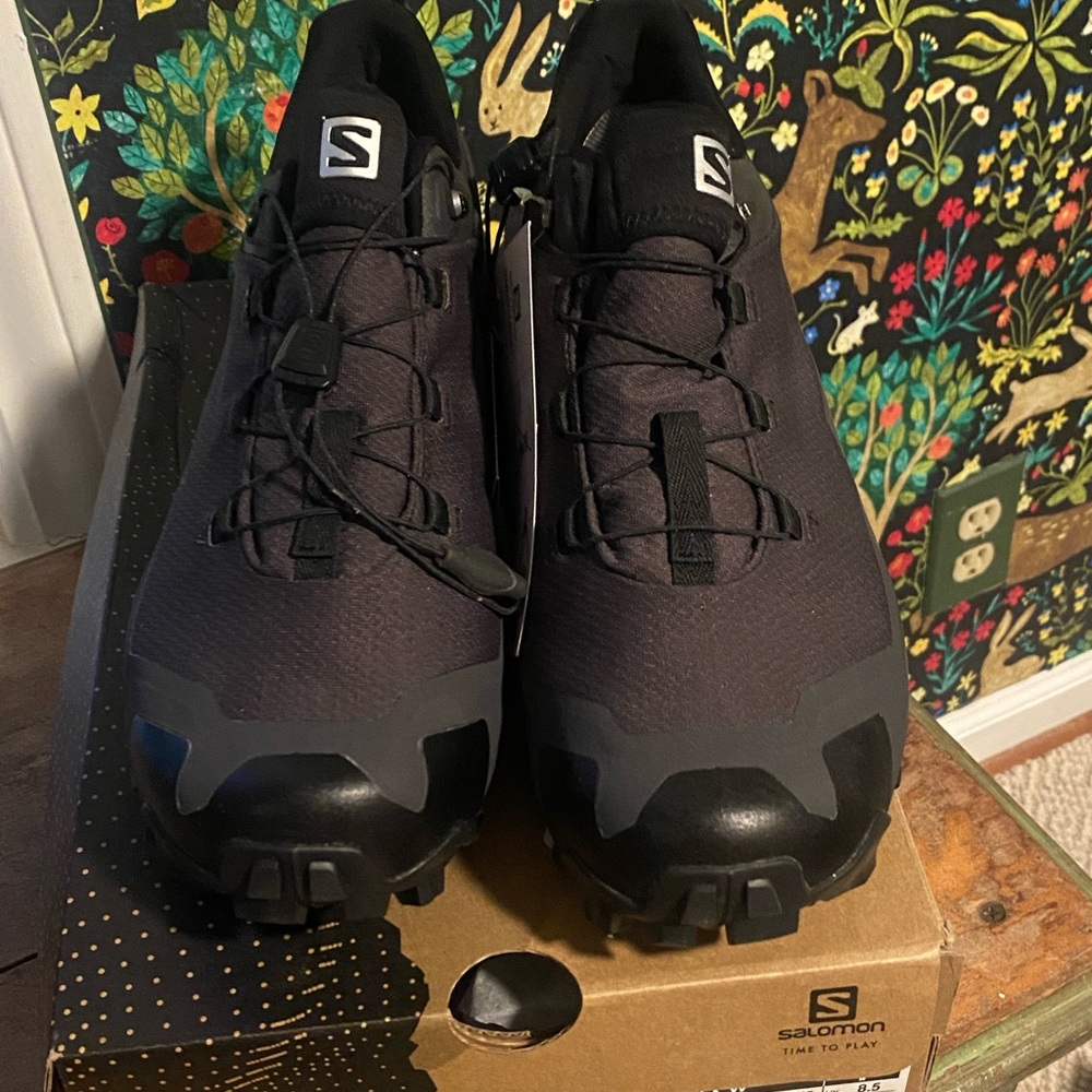 Womens Salomon cross-hike shoes